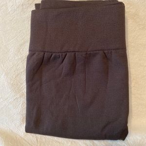 Fleece Leggings, Dk Brown